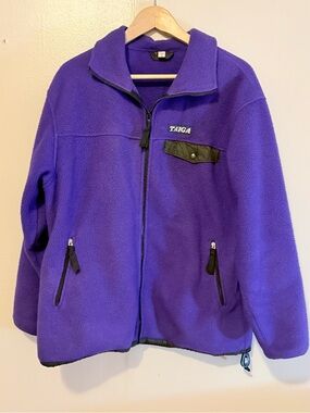 Taiga womens Purple Fleece Jacket - Full Zip